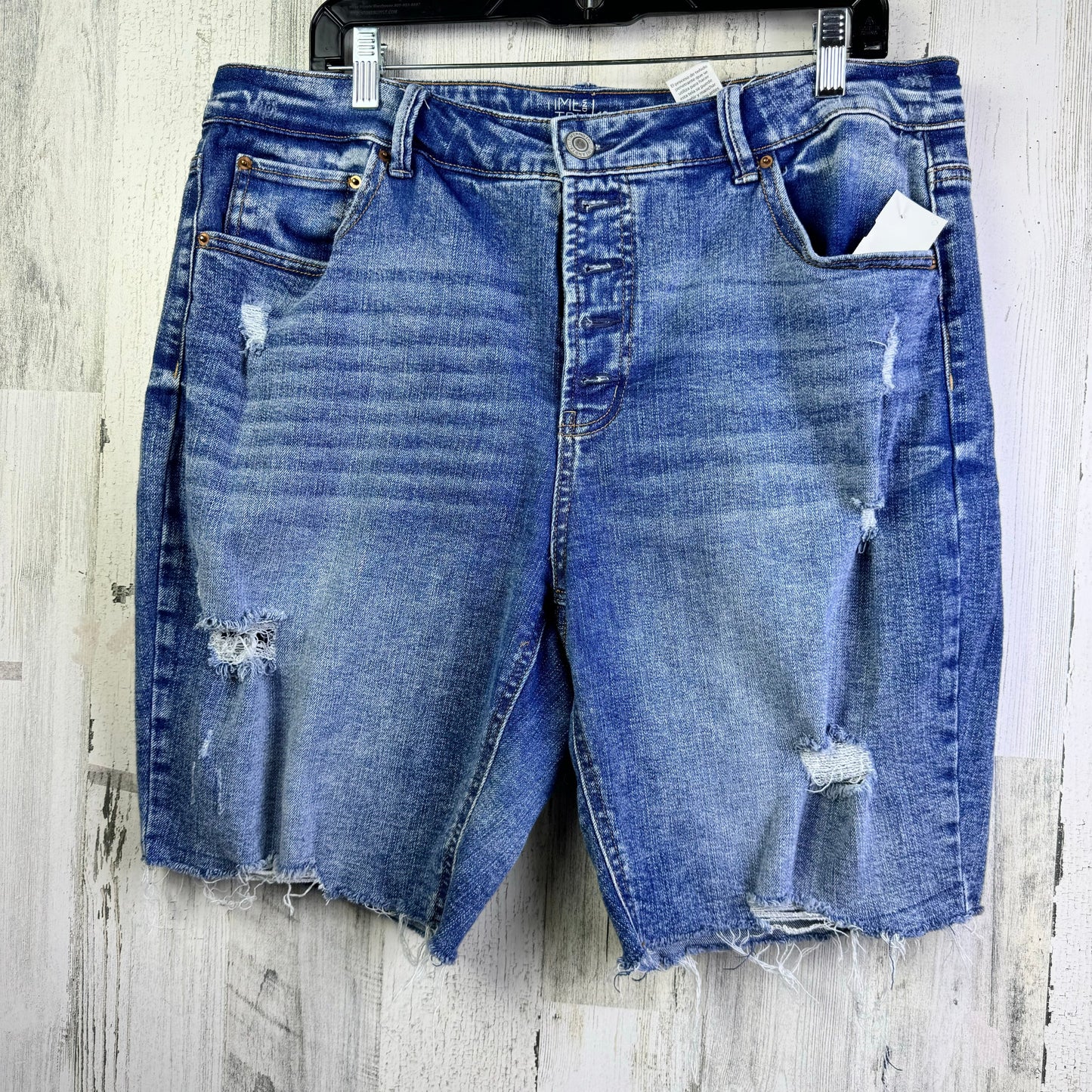 Blue Denim Shorts Time And Tru, Size 18