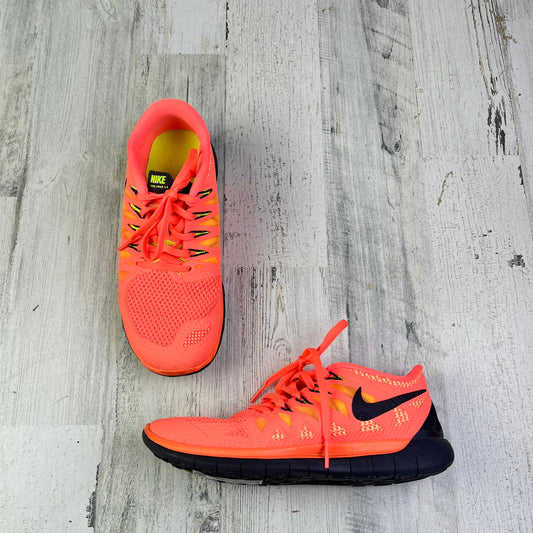 Shoes Athletic By Nike In Orange, Size: 7.5