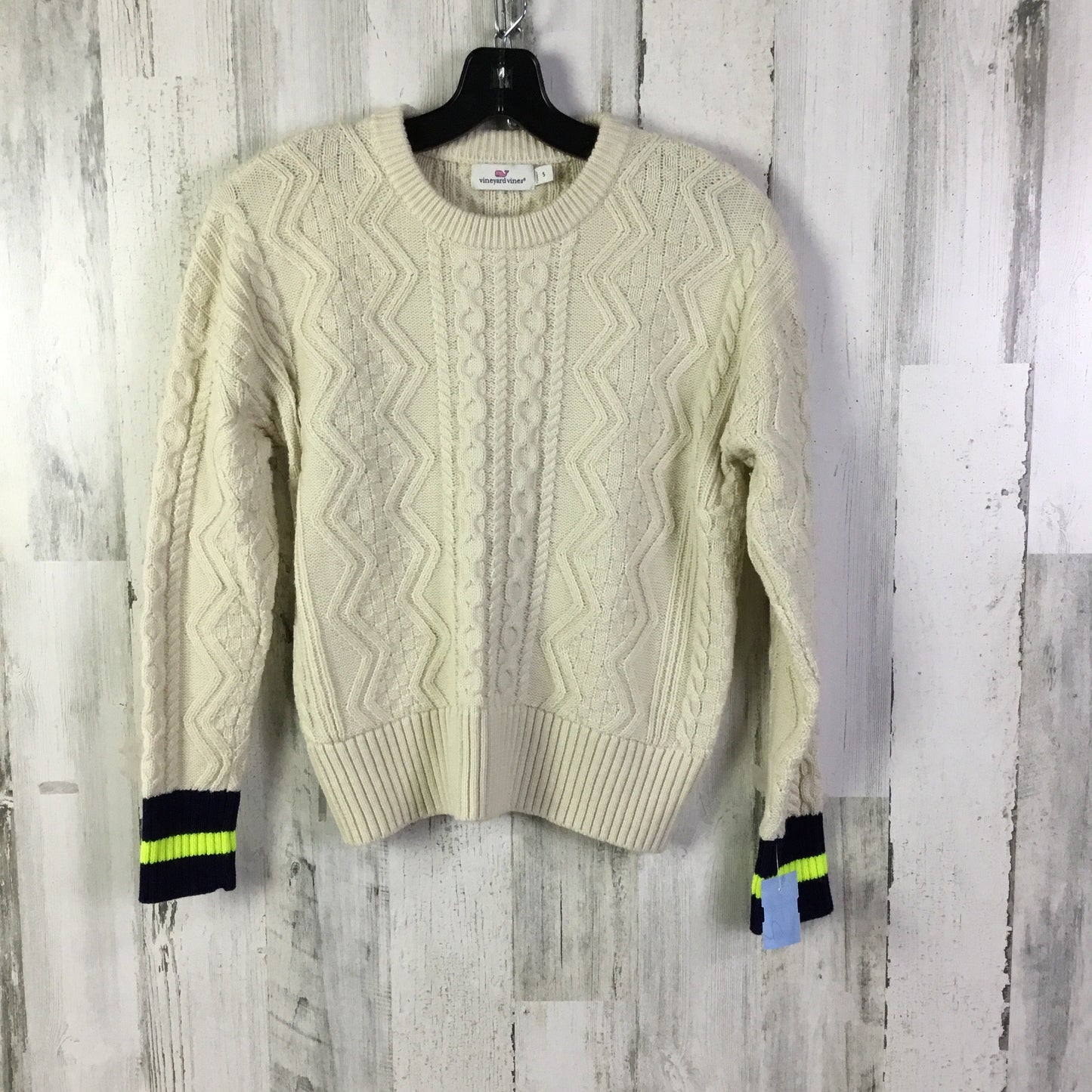 Sweater By Vineyard Vines In Cream, Size: S