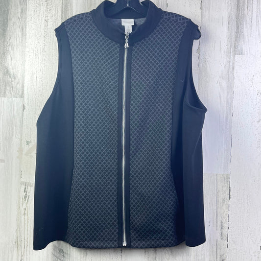 Vest Other By Chicos In Black, Size: Xl