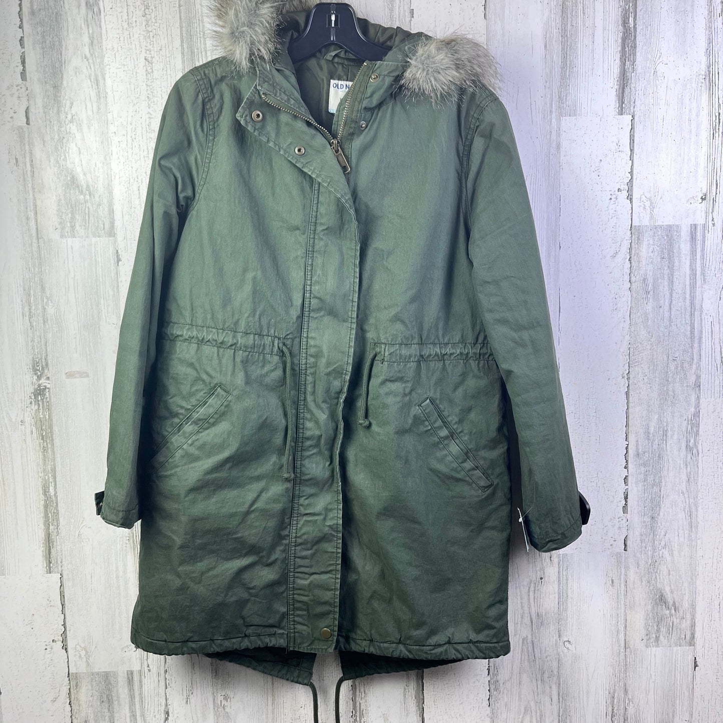 Coat Parka By Old Navy In Green, Size: Xs