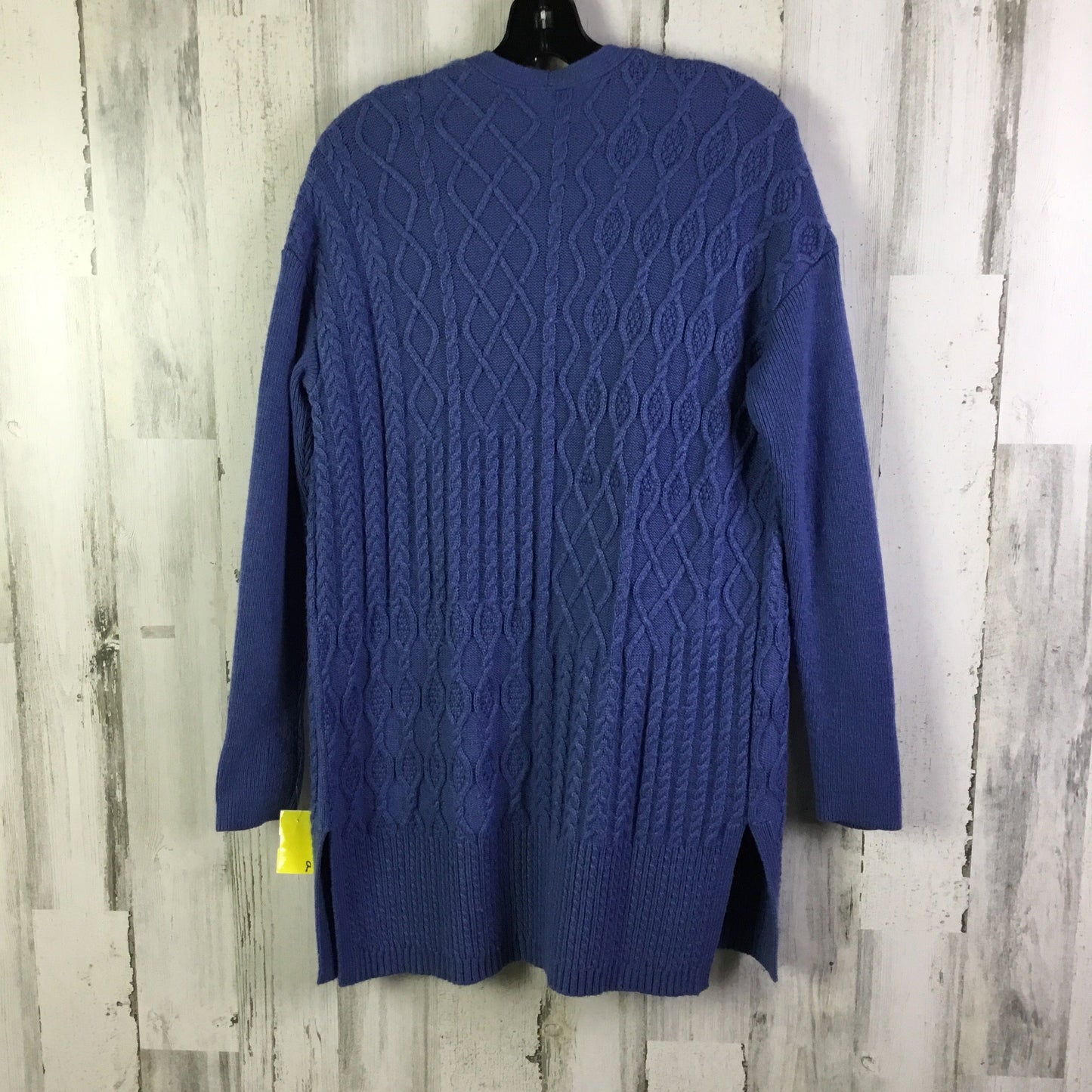 Sweater Cardigan By Chicos In Blue, Size: L