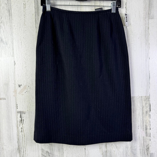 Skirt Midi By Kasper In Black, Size: 2