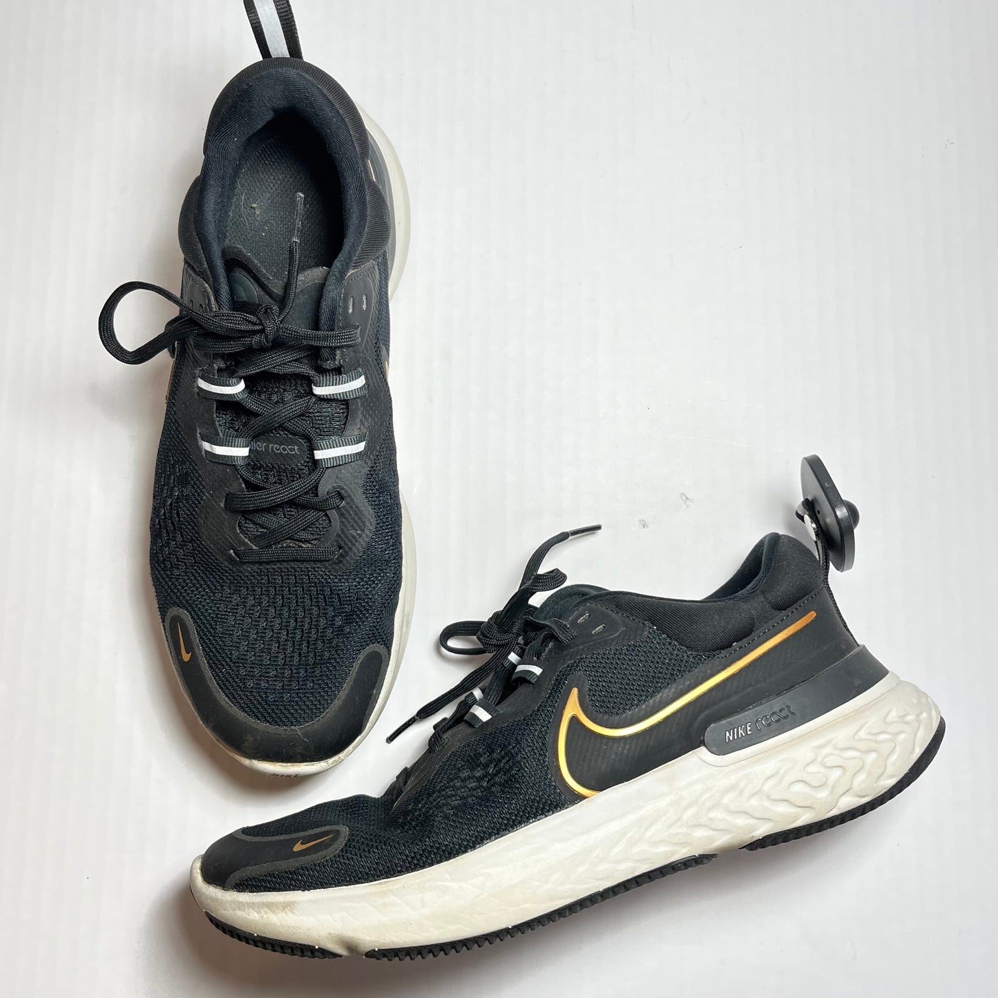 Shoes Athletic By Nike In Black, Size: 9