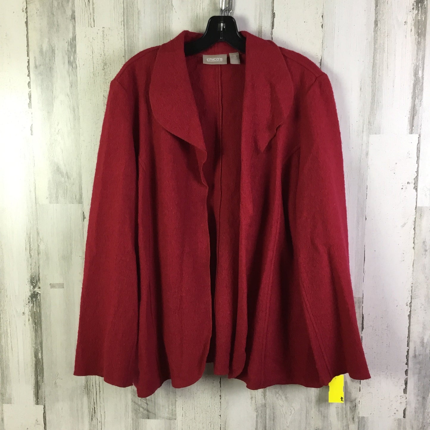 Cardigan By Chicos In Red, Size: Xl