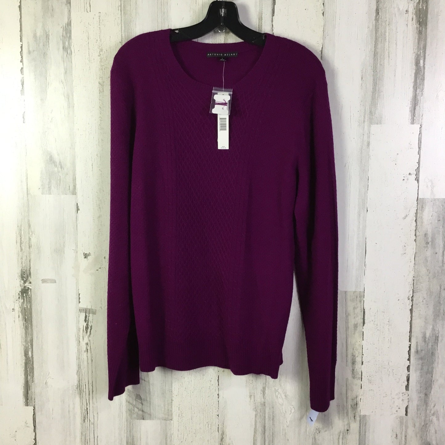 Sweater By Antonio Melani In Purple, Size: L