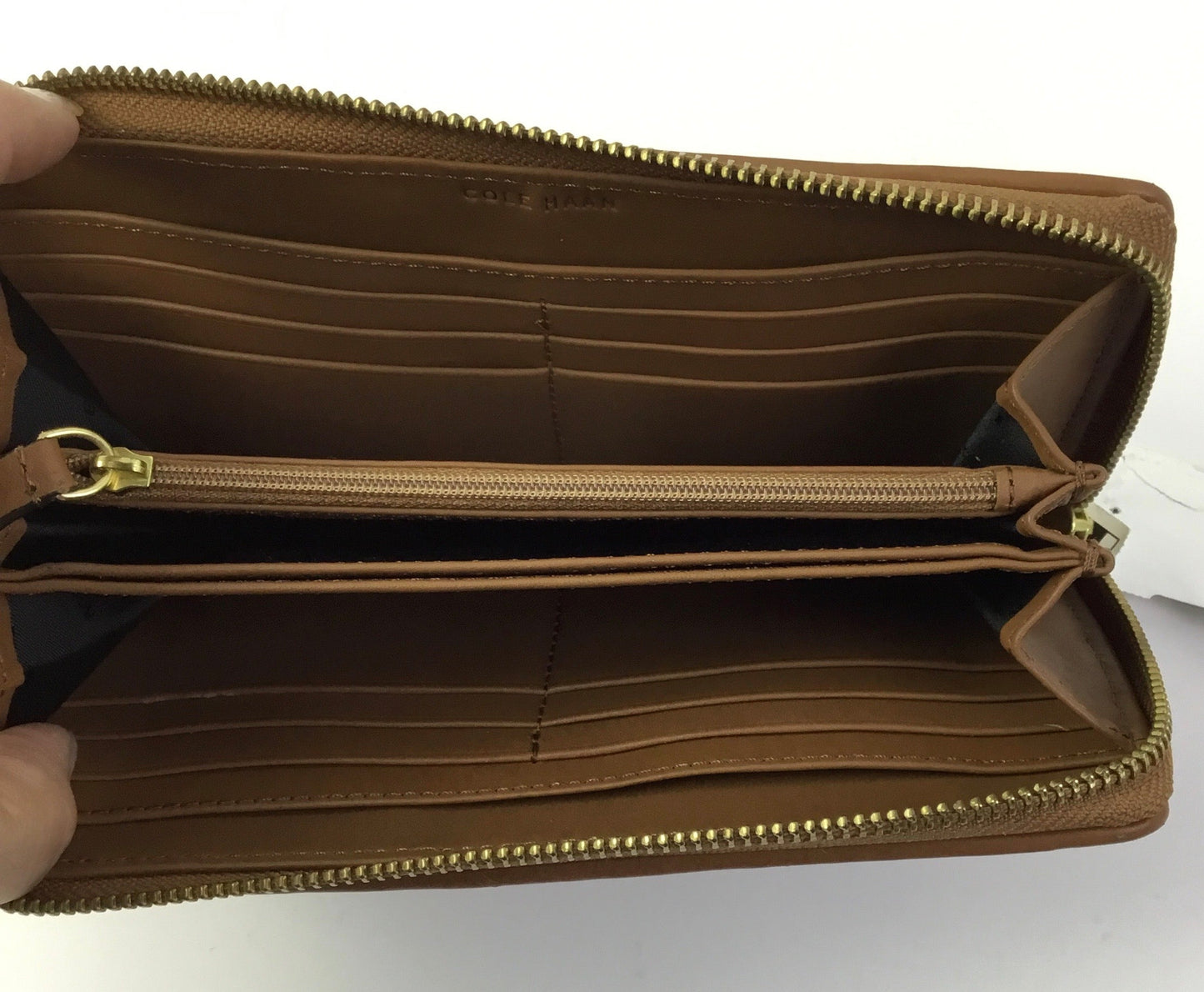 Wallet Leather By Cole-haan, Size: Medium