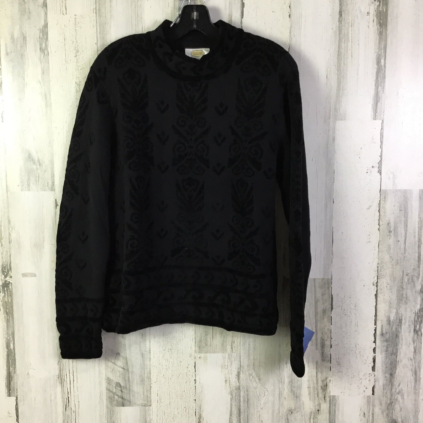 Sweater By Talbots In Black, Size: Xl