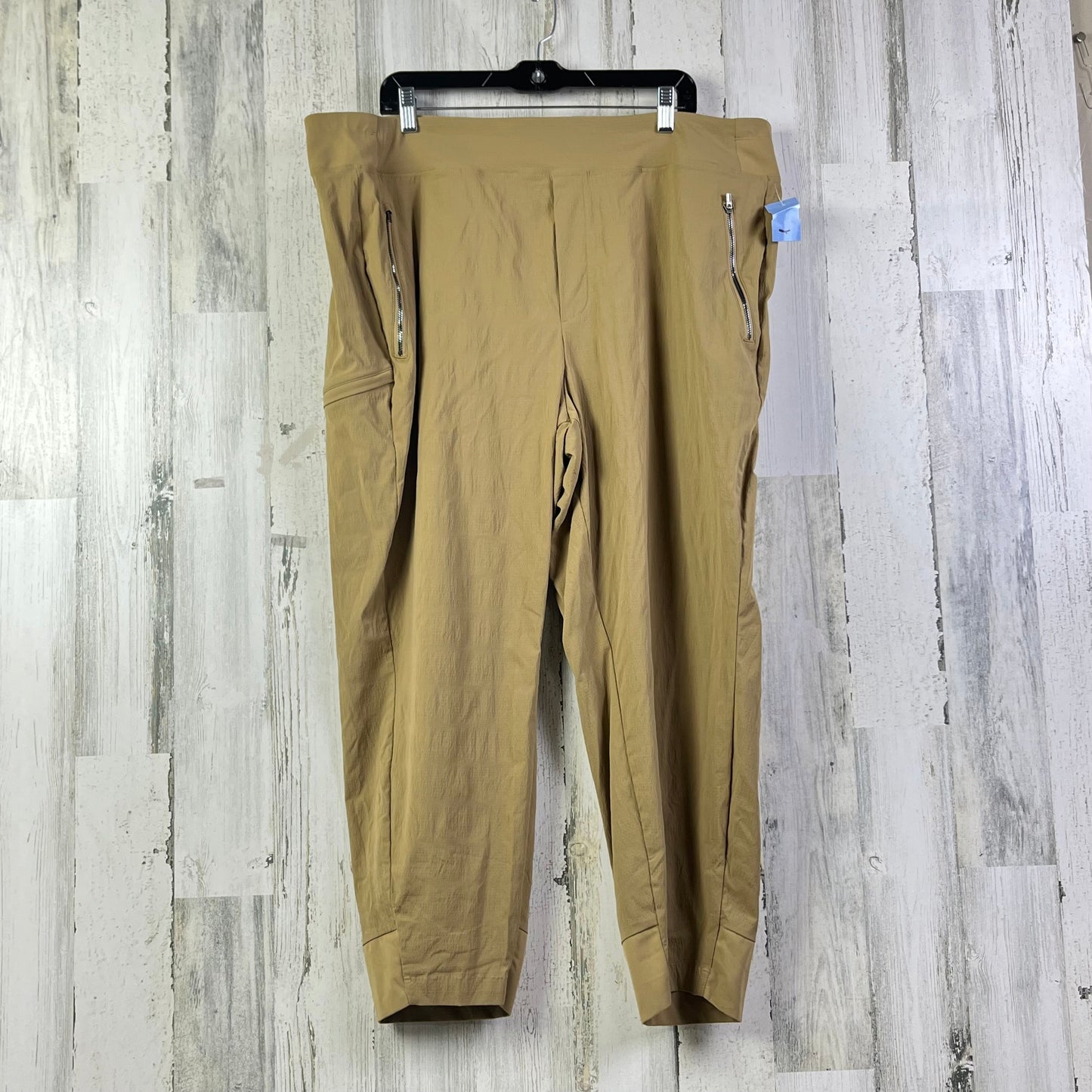 Athletic Pants By Athleta In Tan, Size: 1x