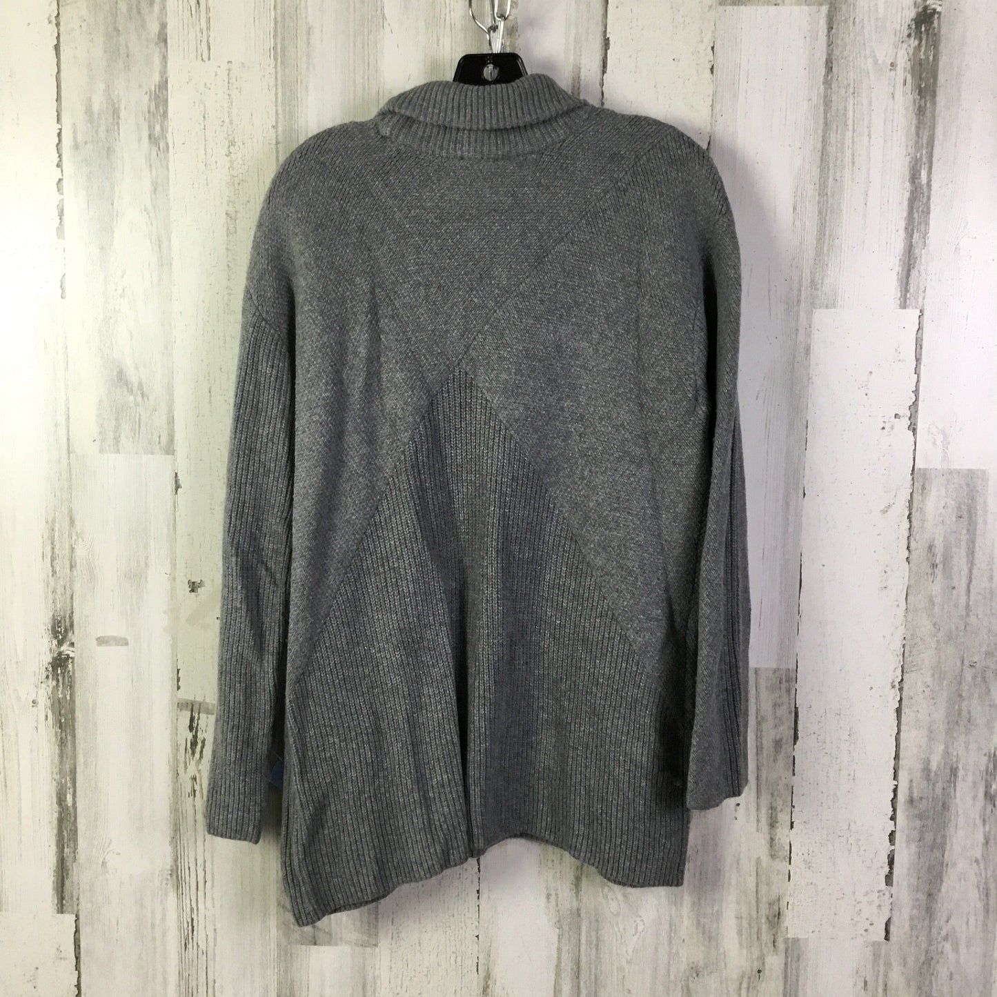 Sweater By Talbots In Grey, Size: L