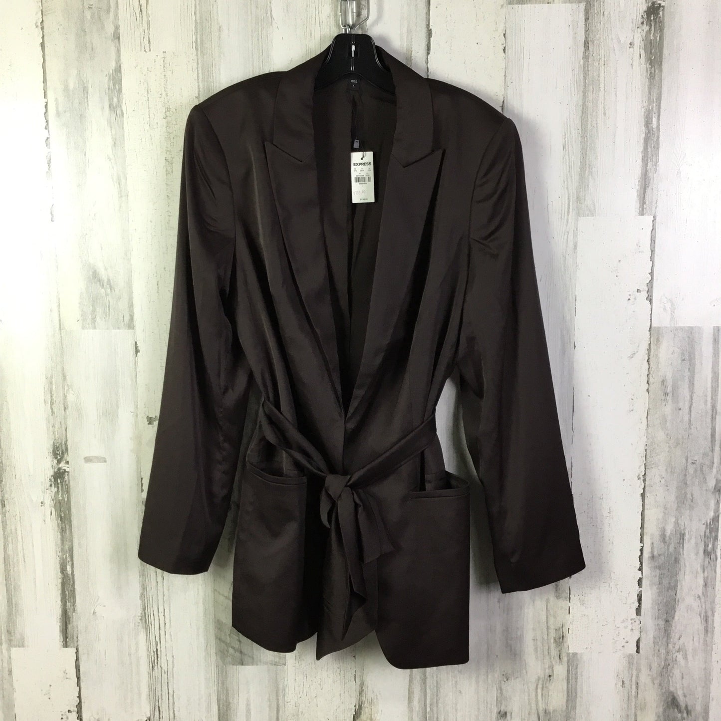 Blazer By Express In Brown, Size: L