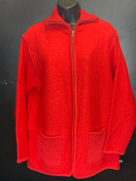 Sweater By Coldwater Creek In Red, Size: L