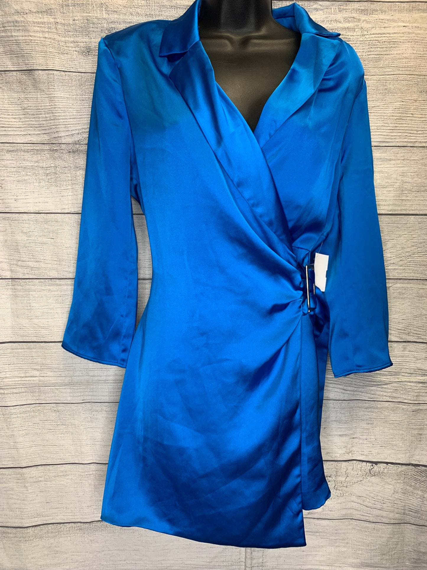 Dress Party Short By Zara In Blue, Size: L