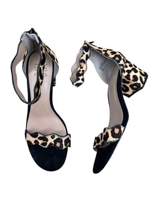 Shoes Heels Block By Inc In Animal Print, Size: 6.5