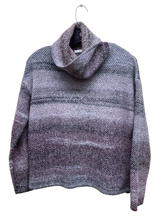 Sweater By Max Studio In Purple & White, Size: Xs