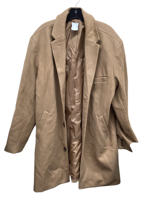 Coat Trench Coat By Old Navy In Tan, Size: L