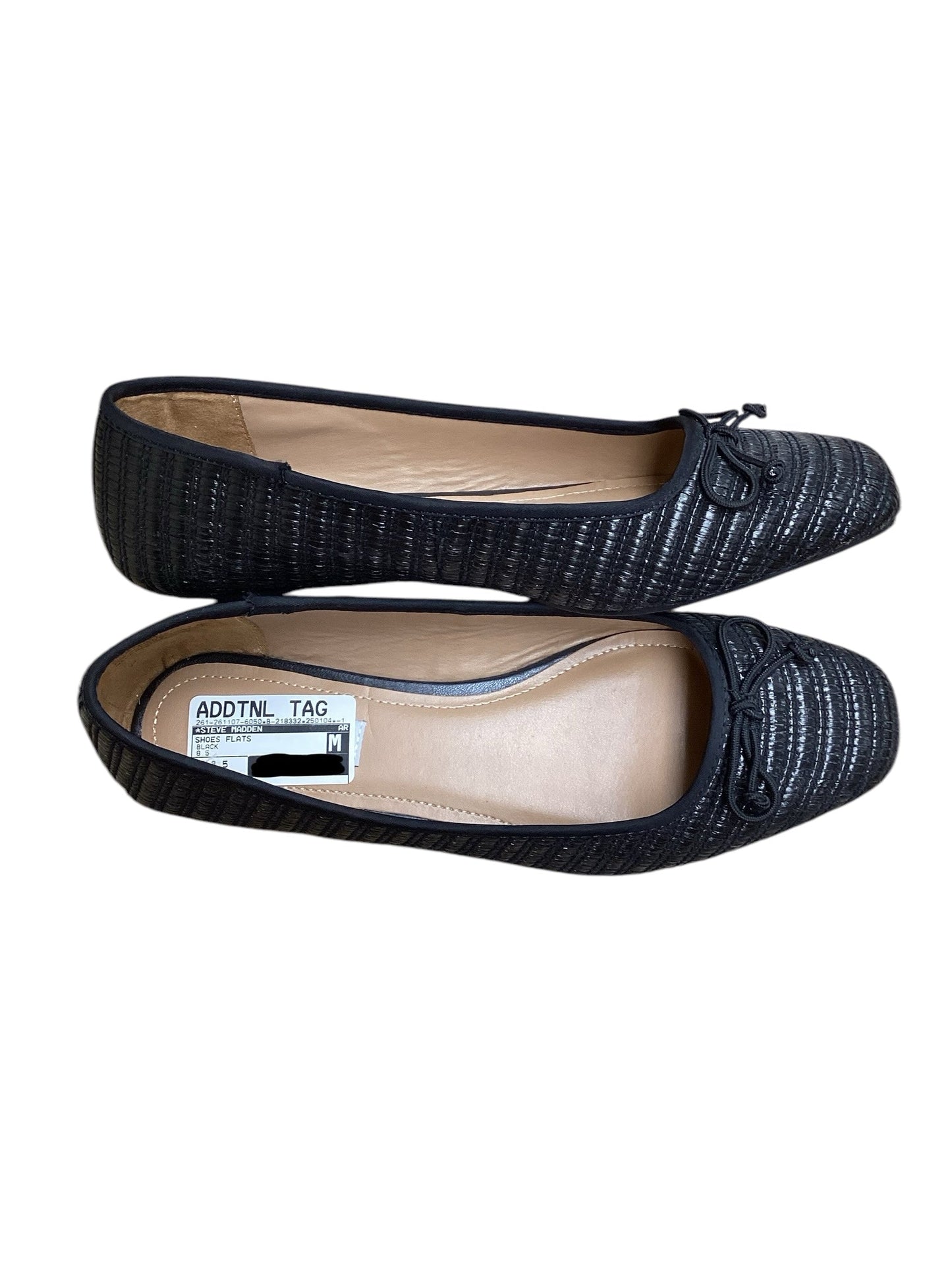 Shoes Flats By Steve Madden In Black, Size: 8.5