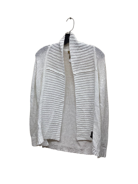 Sweater Cardigan By Peck And Peck In Cream, Size: M