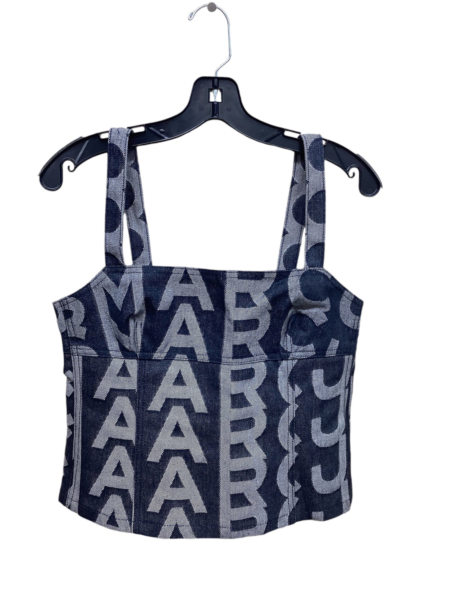 Top Cami Designer By Marc By Marc Jacobs In Blue Denim, Size: 6