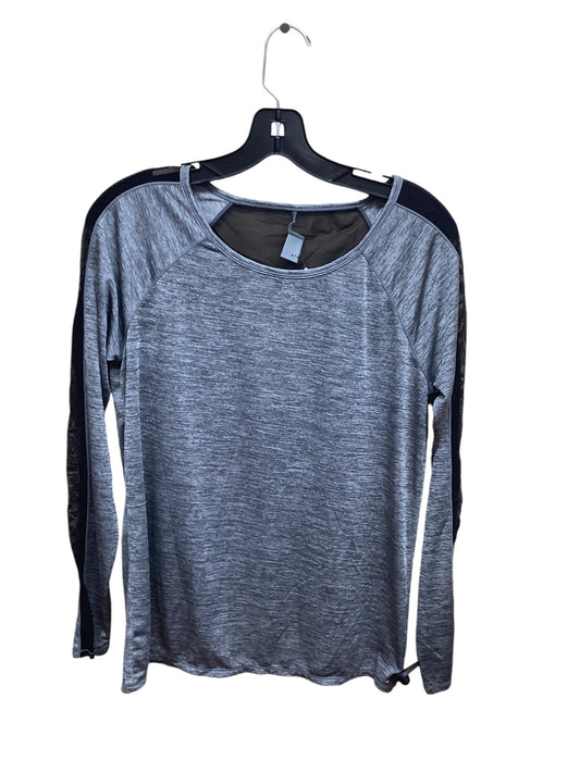 Athletic Top Long Sleeve Crewneck By Athleta In Grey, Size: S