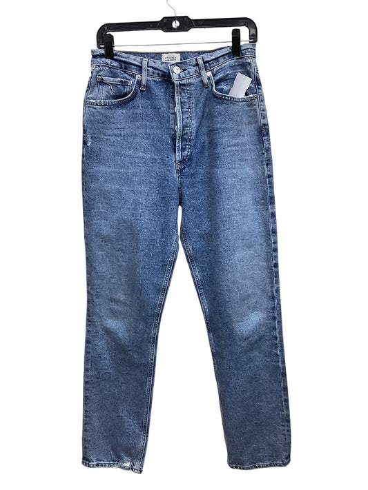 Jeans Straight By Citizens Of Humanity In Blue Denim, Size: 6