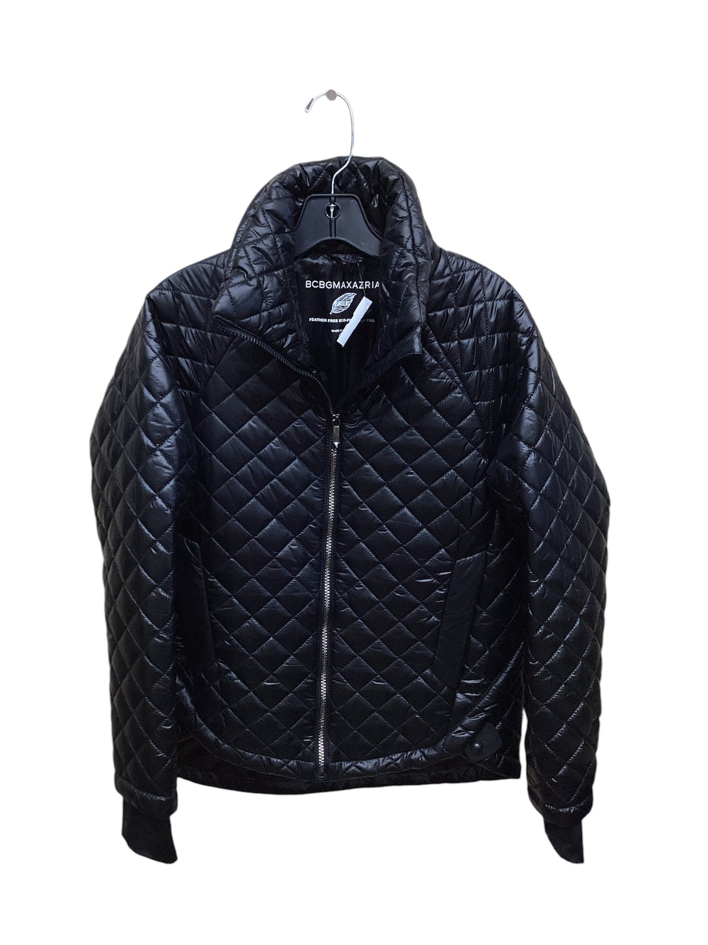 Jacket Puffer & Quilted By Bcbgmaxazria In Black, Size: S