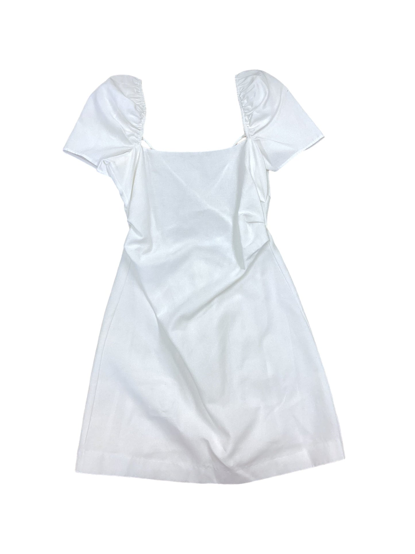 White Dress Casual Short Zara, Size S