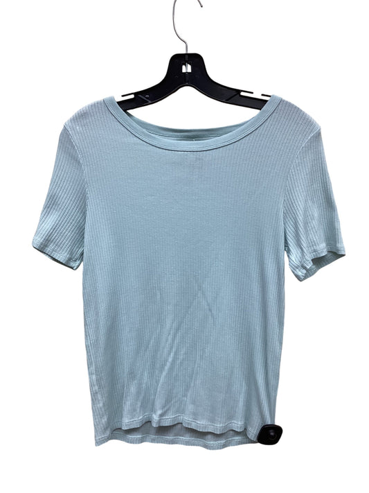 Top Short Sleeve By Lucky Brand In Blue, Size: M