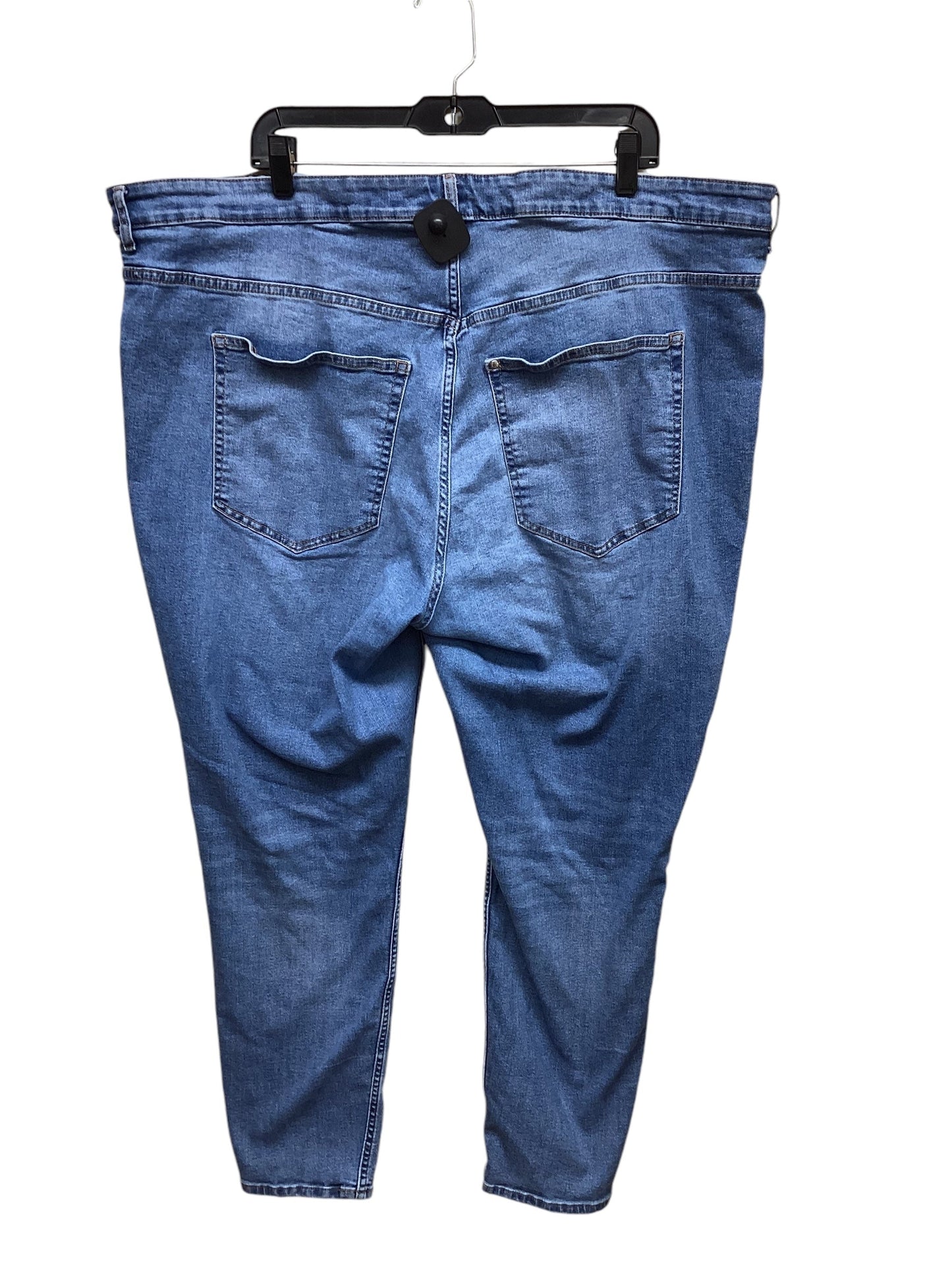 Jeans Skinny By H&m In Blue Denim, Size: 3x