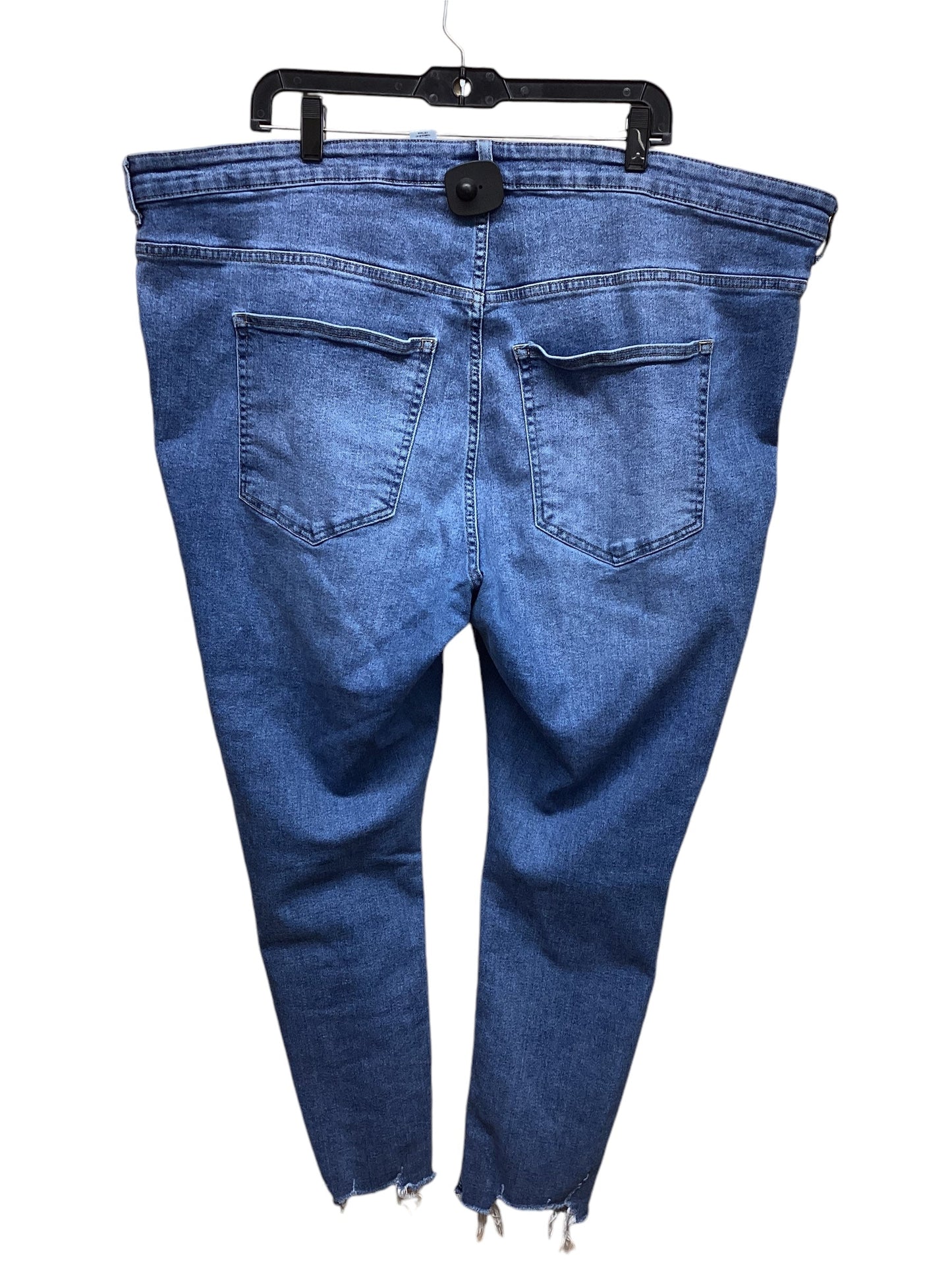 Jeans Skinny By H&m In Blue Denim, Size: 3x