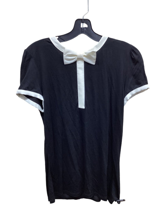 Top Short Sleeve By Ted Baker In Black & White