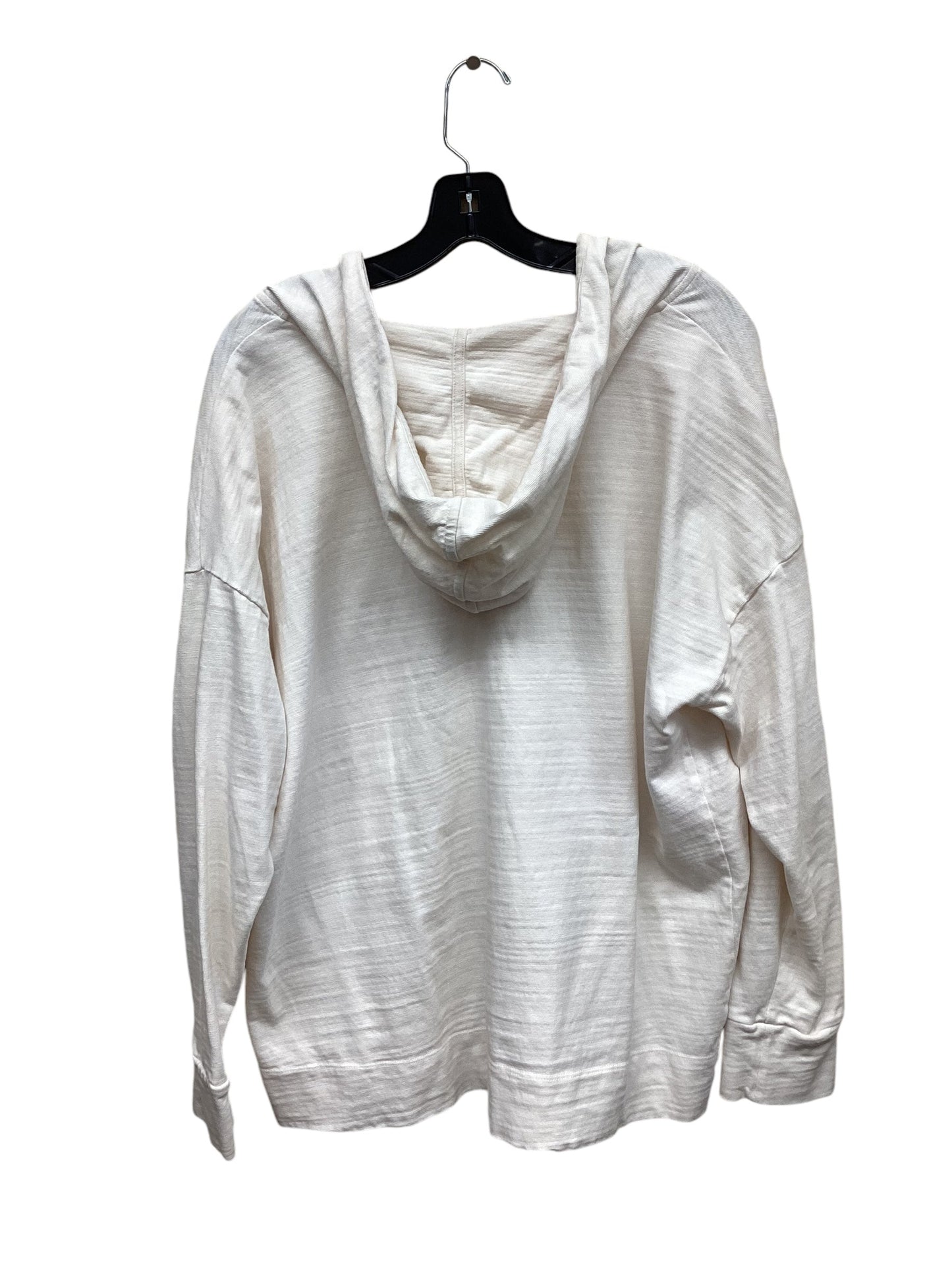 Top Long Sleeve By Loft In Cream, Size: Xl