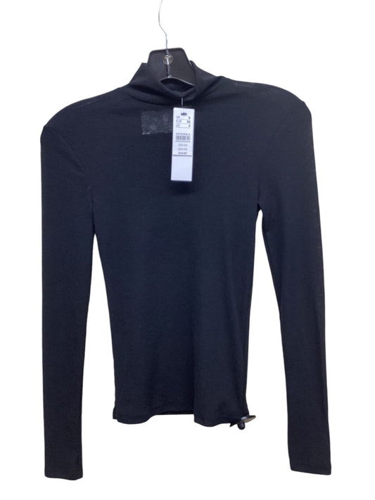 Top Long Sleeve By Topshop In Black, Size: S