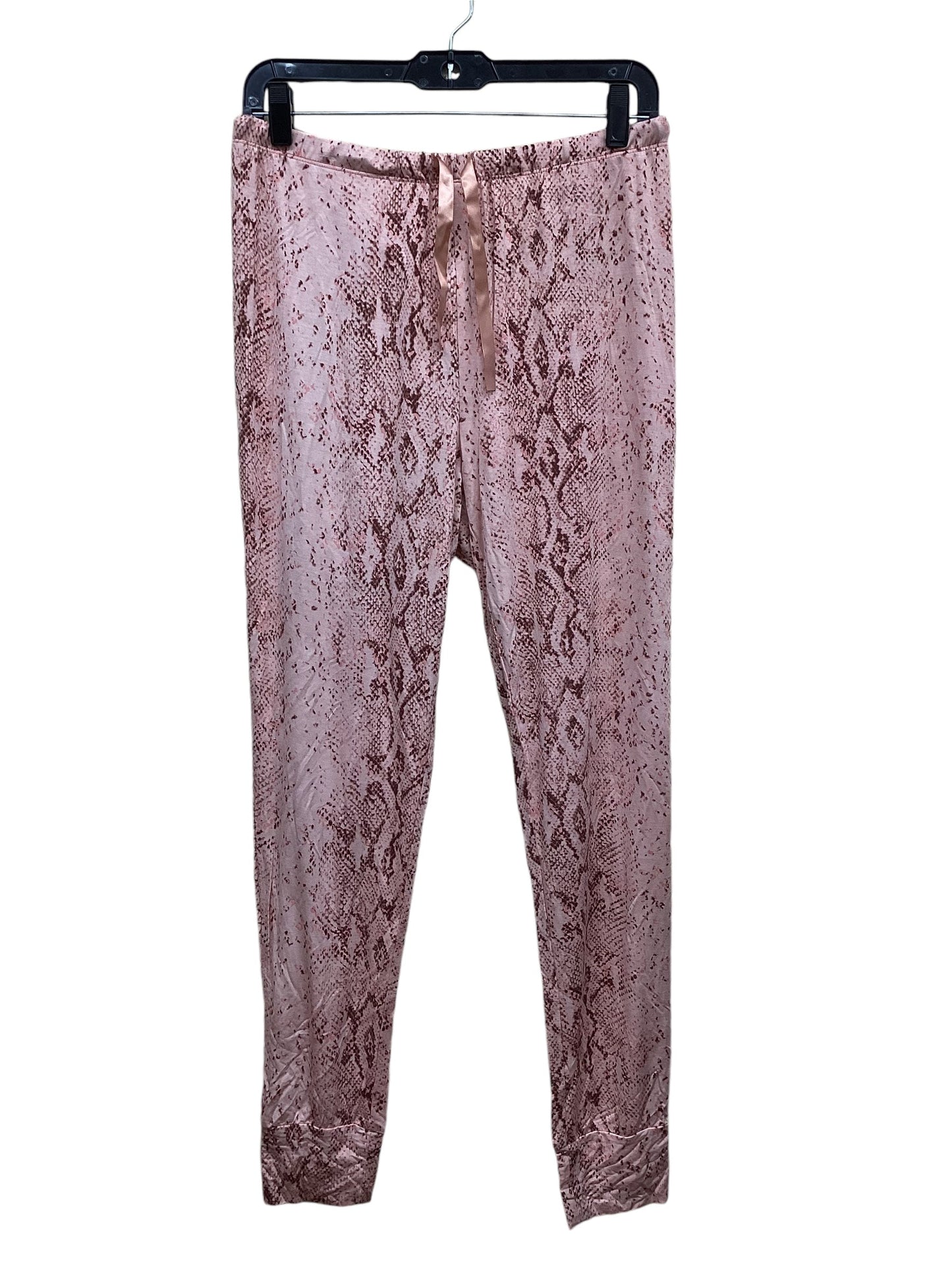 Pajamas 2pc By Clothes Mentor In Snakeskin Print, Size: M