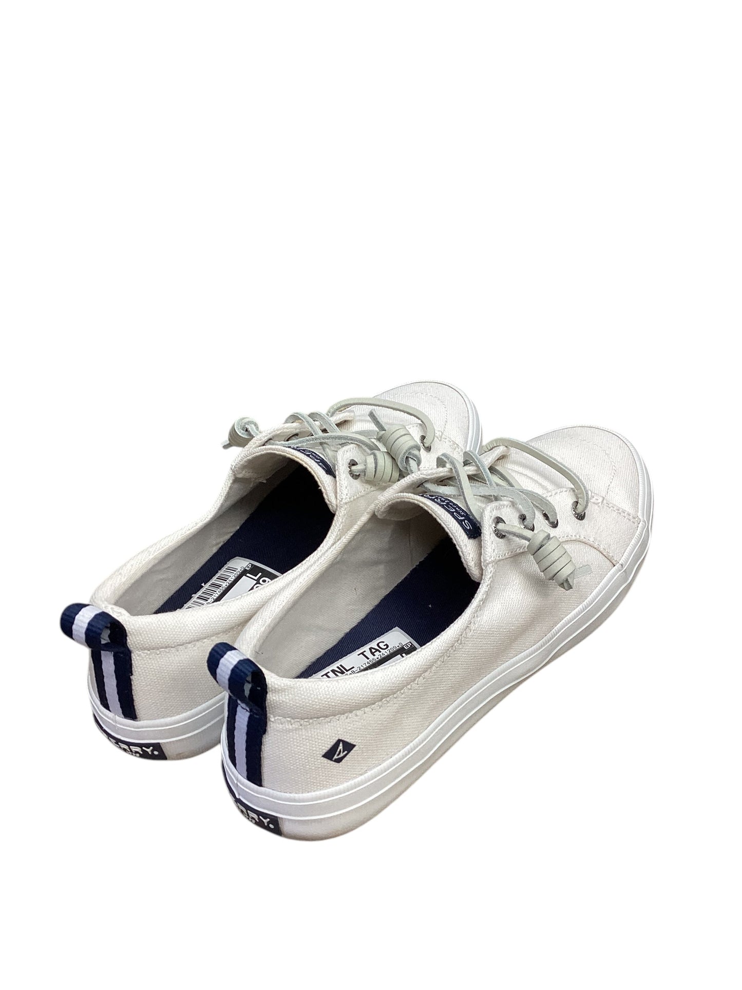 Shoes Sneakers By Sperry In White, Size: 8