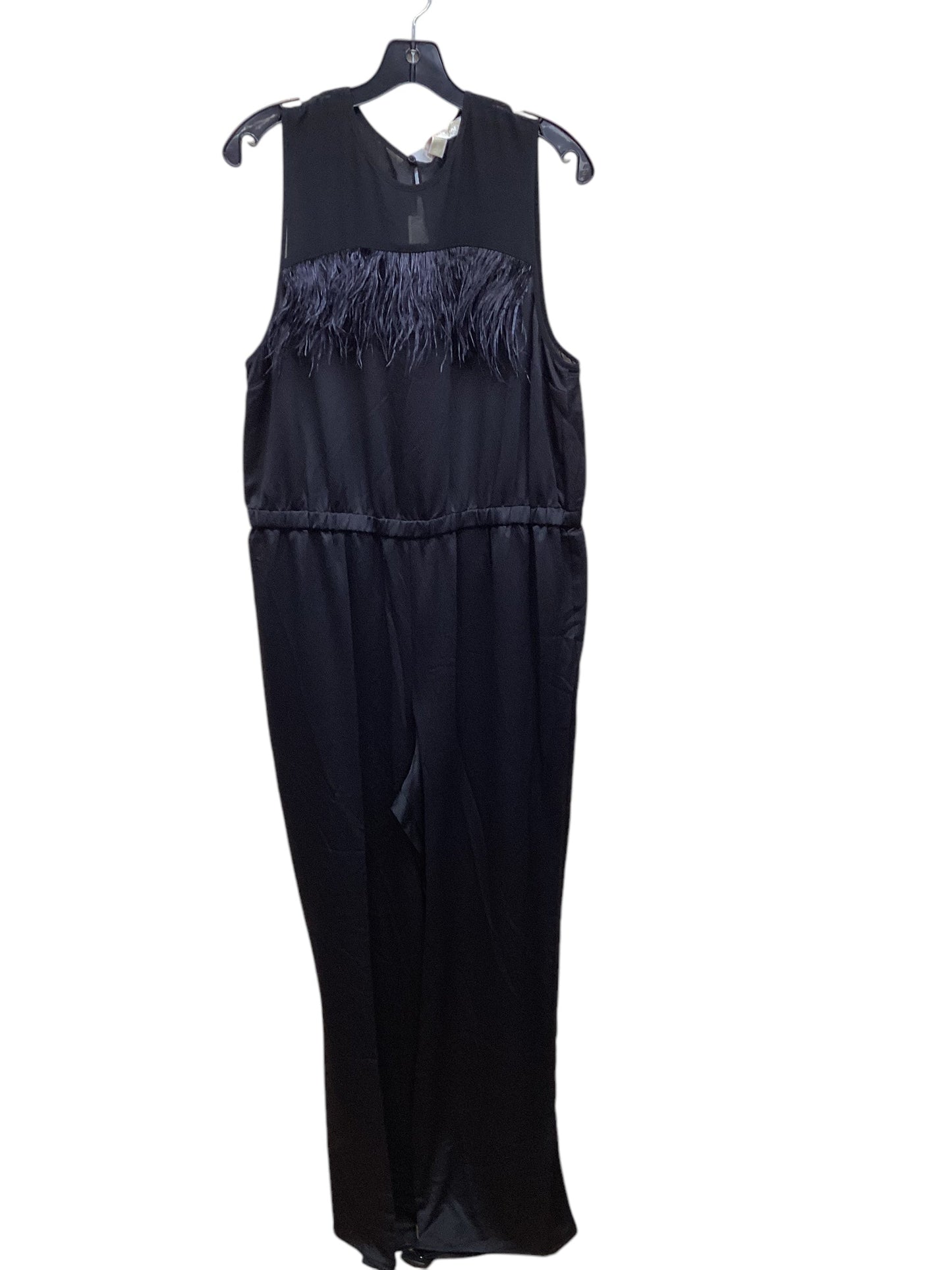 Jumpsuit By Michael By Michael Kors In Black, Size: Xl