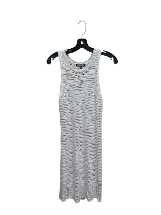 Dress Casual Midi By Steve Madden In Cream, Size: S