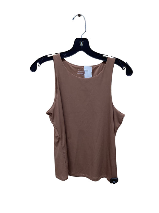 Brown Top Sleeveless Tahari By Arthur Levine, Size M