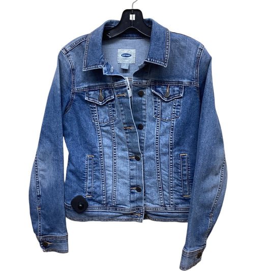 Jacket Denim By Old Navy In Blue Denim, Size: S