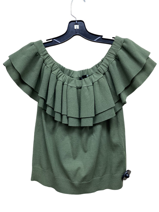 Top Sleeveless By J. Crew In Green, Size: S