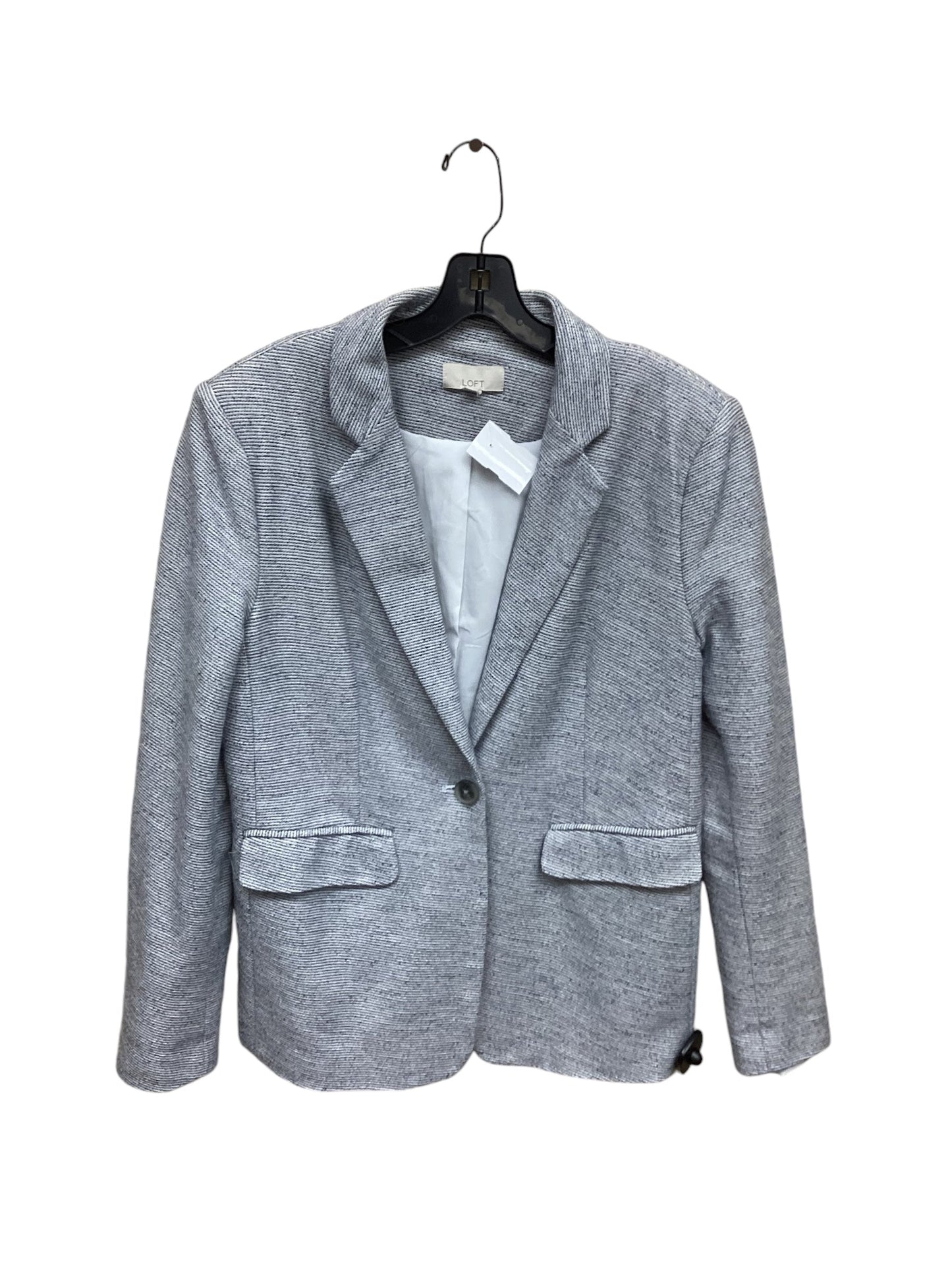 Blazer By Loft In Grey, Size: 8