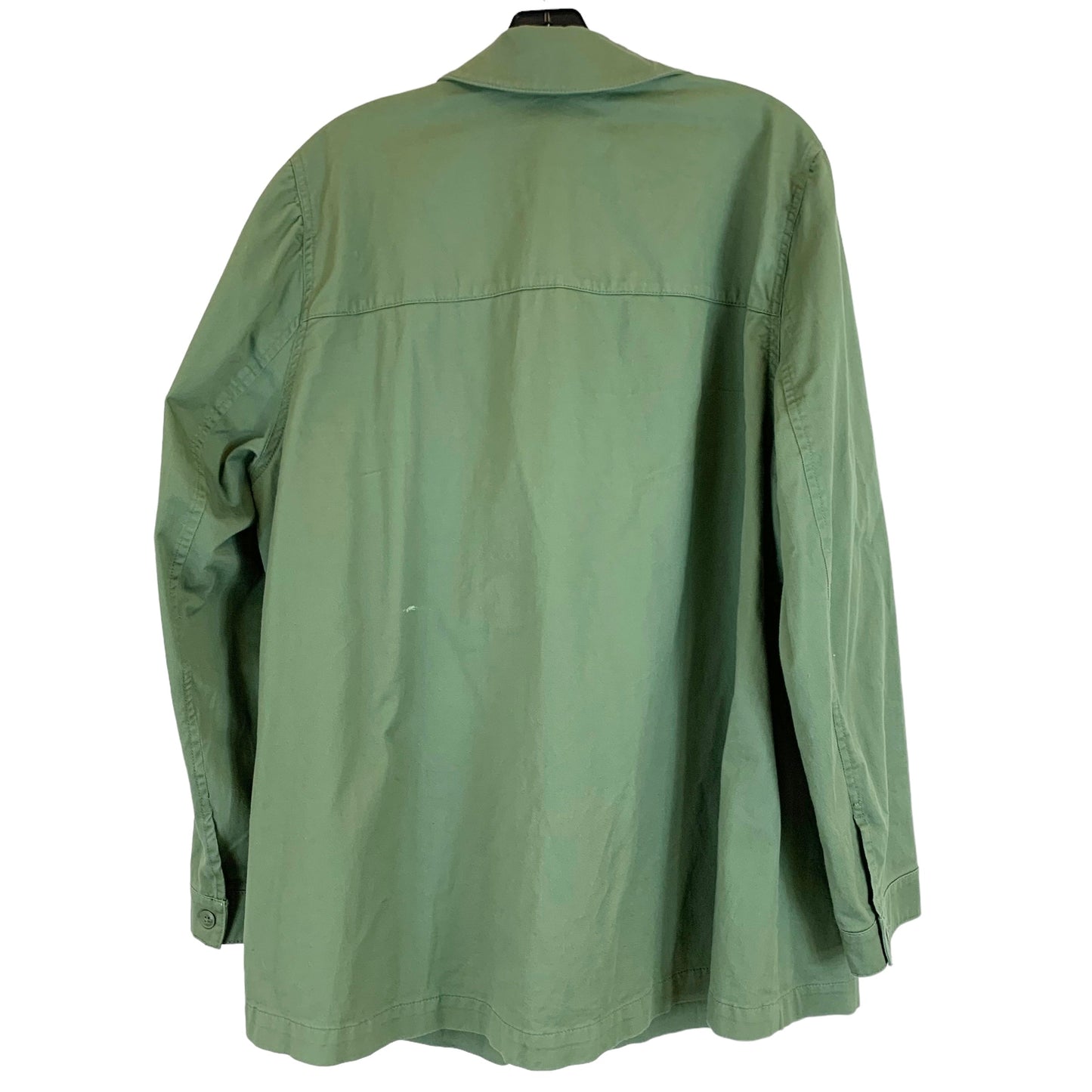 Green Jacket Shirt Lane Bryant, Size 2x