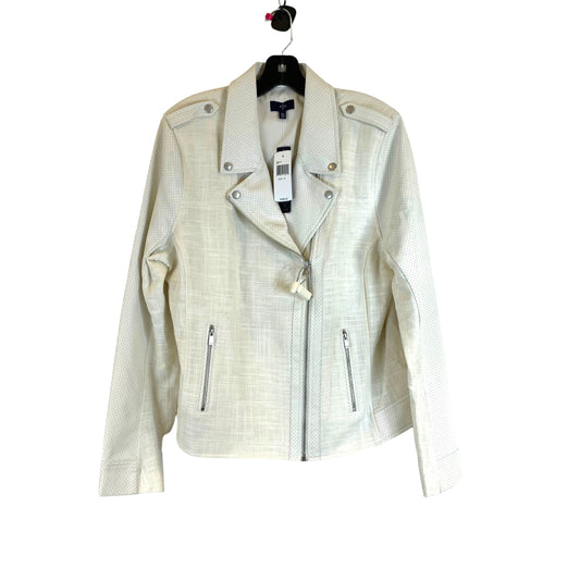 Beige Jacket Shirt Not Your Daughters Jeans, Size Xl