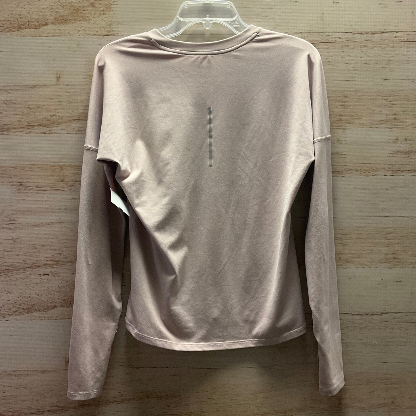 Athletic Top Long Sleeve Crewneck By Nike Apparel In Pink, Size: Xs