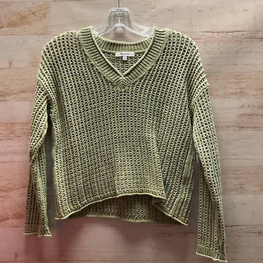 Sweater By Madewell In Green, Size: Xs