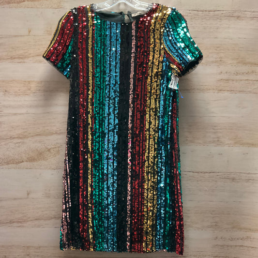 Dress Casual Midi By Francesca's In Multi-colored, Size: Xs