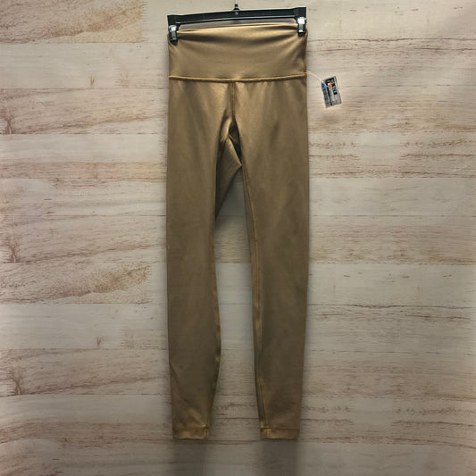 Athletic Leggings By Lululemon In Gold, Size: 2