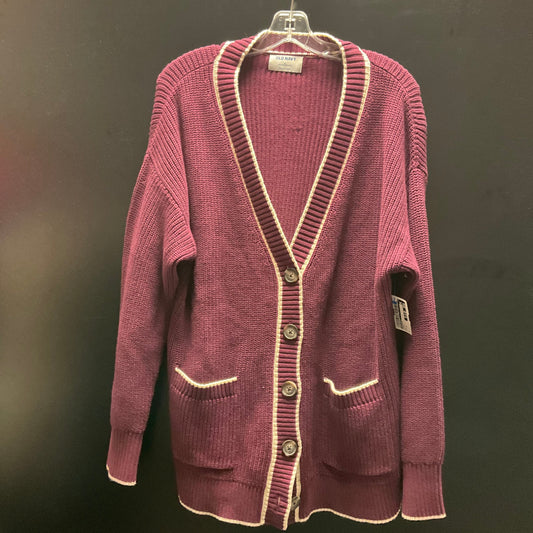 Cardigan By Old Navy In Purple, Size: Xl