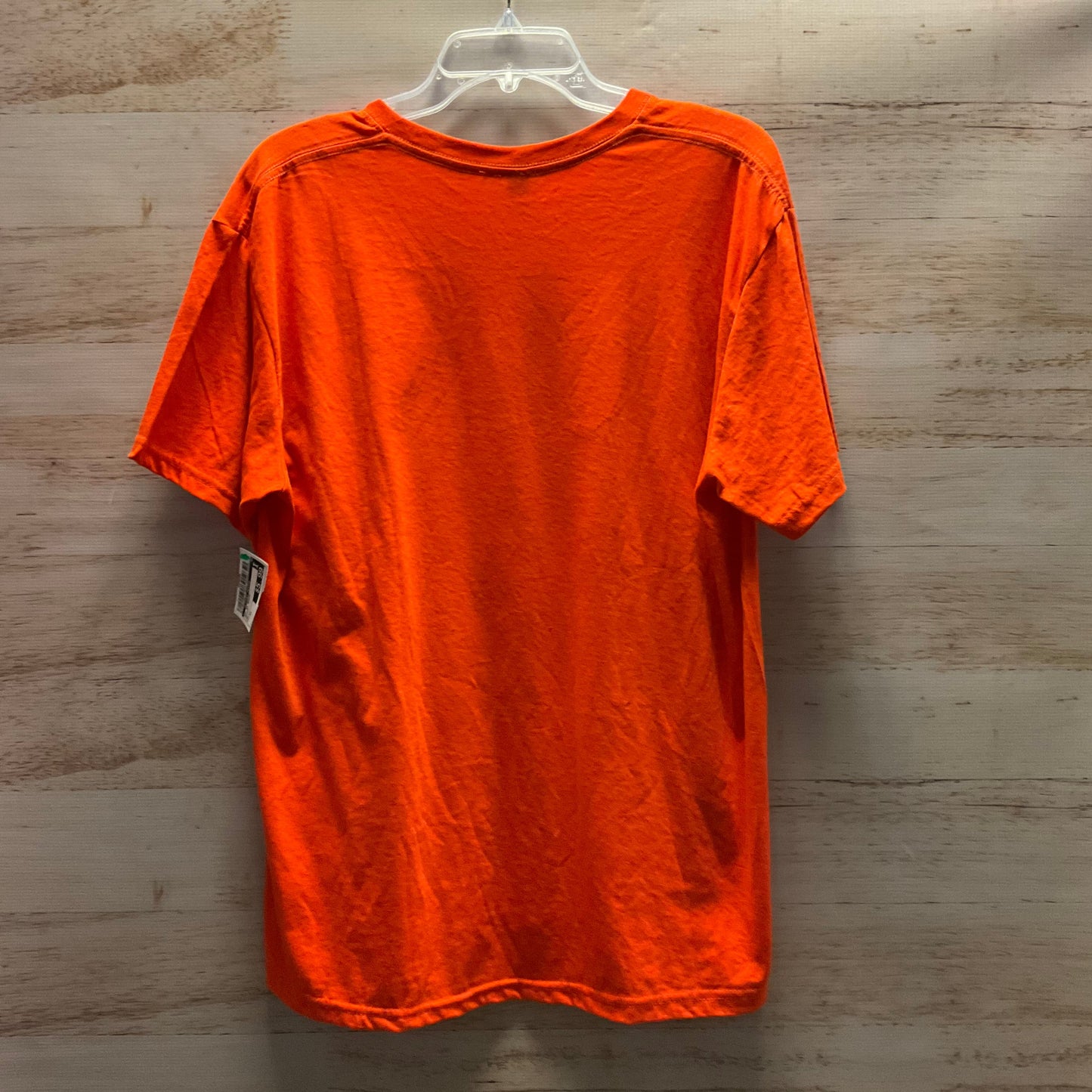 Top Short Sleeve Basic By Clothes Mentor In Orange, Size: 3x