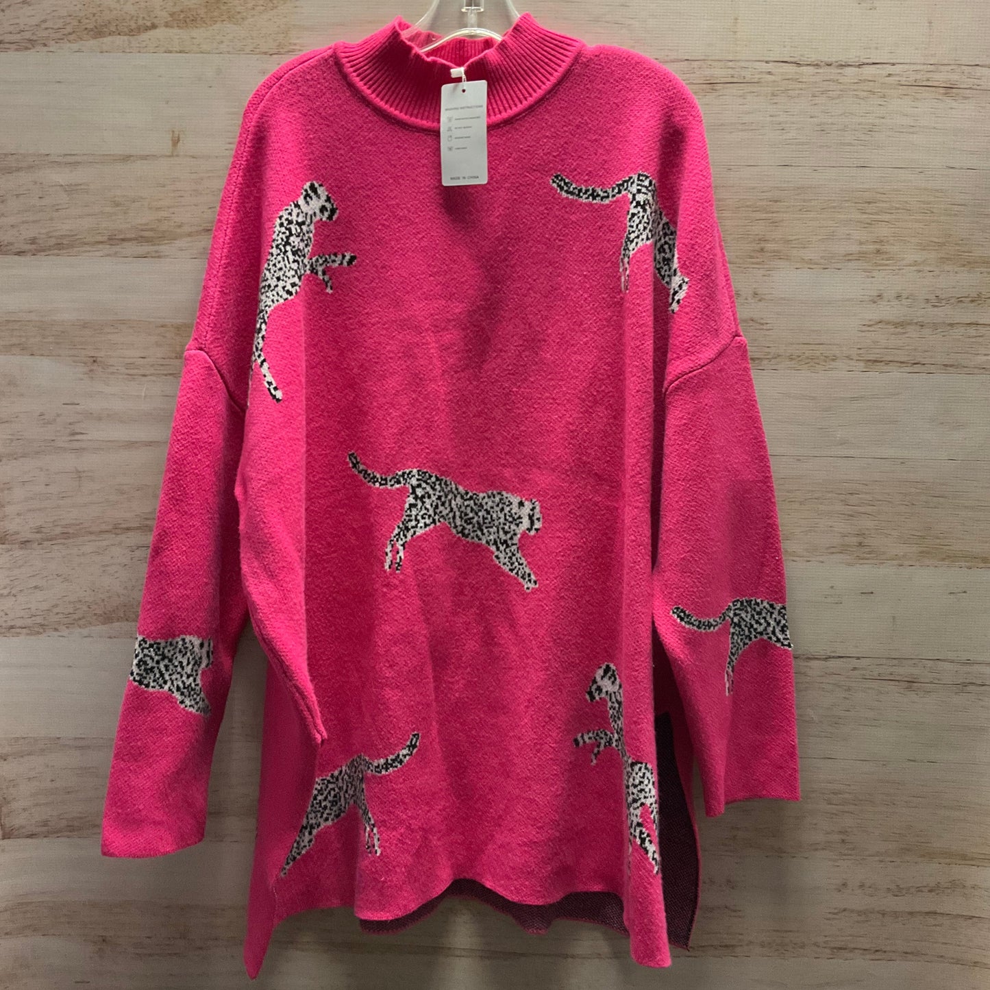 Sweater By Clothes Mentor In Pink, Size: Xl